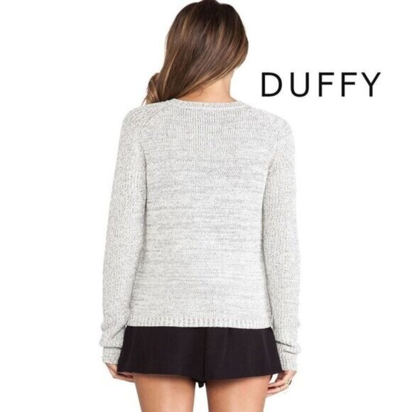 Duffy Women's Knit Cardigan Sweater with Front Pockets - Picture 2 of 8
